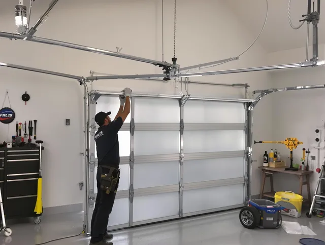 Garfield Heights Garage Door Repair certified team performing precision garage door installation in Garfield Heights