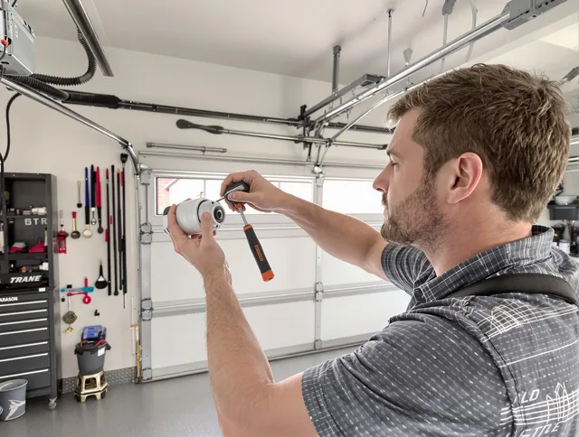 Garage door opener repair service by Garfield Heights Garage Door Repair in Garfield Heights